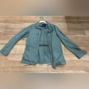 Madewell Utility Jacket in Sage Green – Size Small